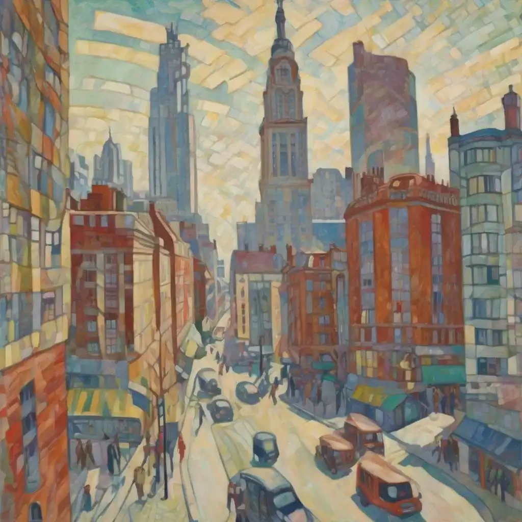 Centre of a city – Grace Cossington Smith