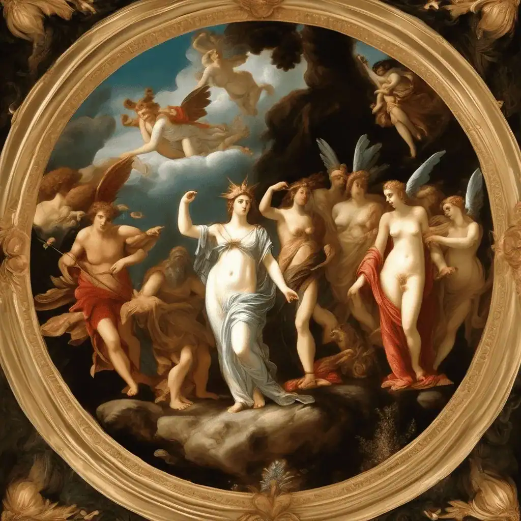 Apollo and the Muses (Parnassus) – Lavinia Fontana