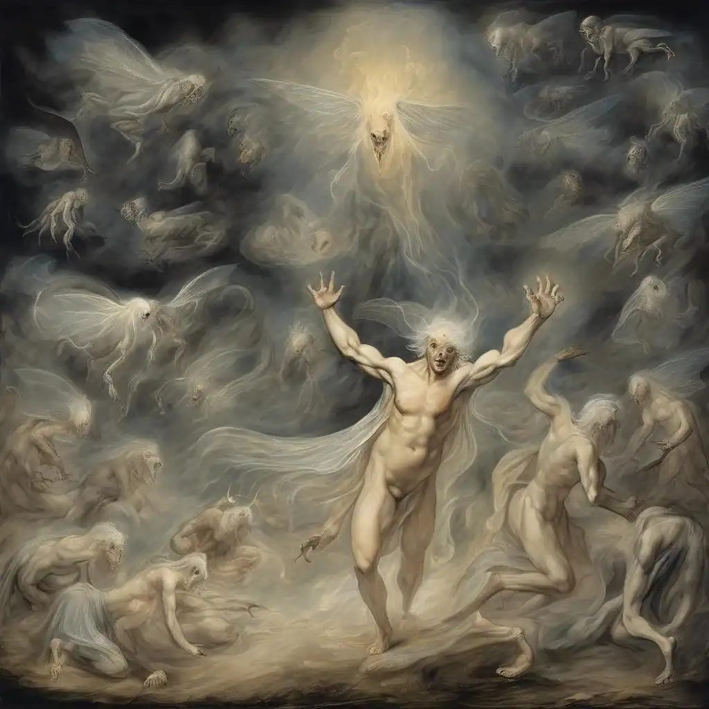 The Ghost of a Flea – William Blake