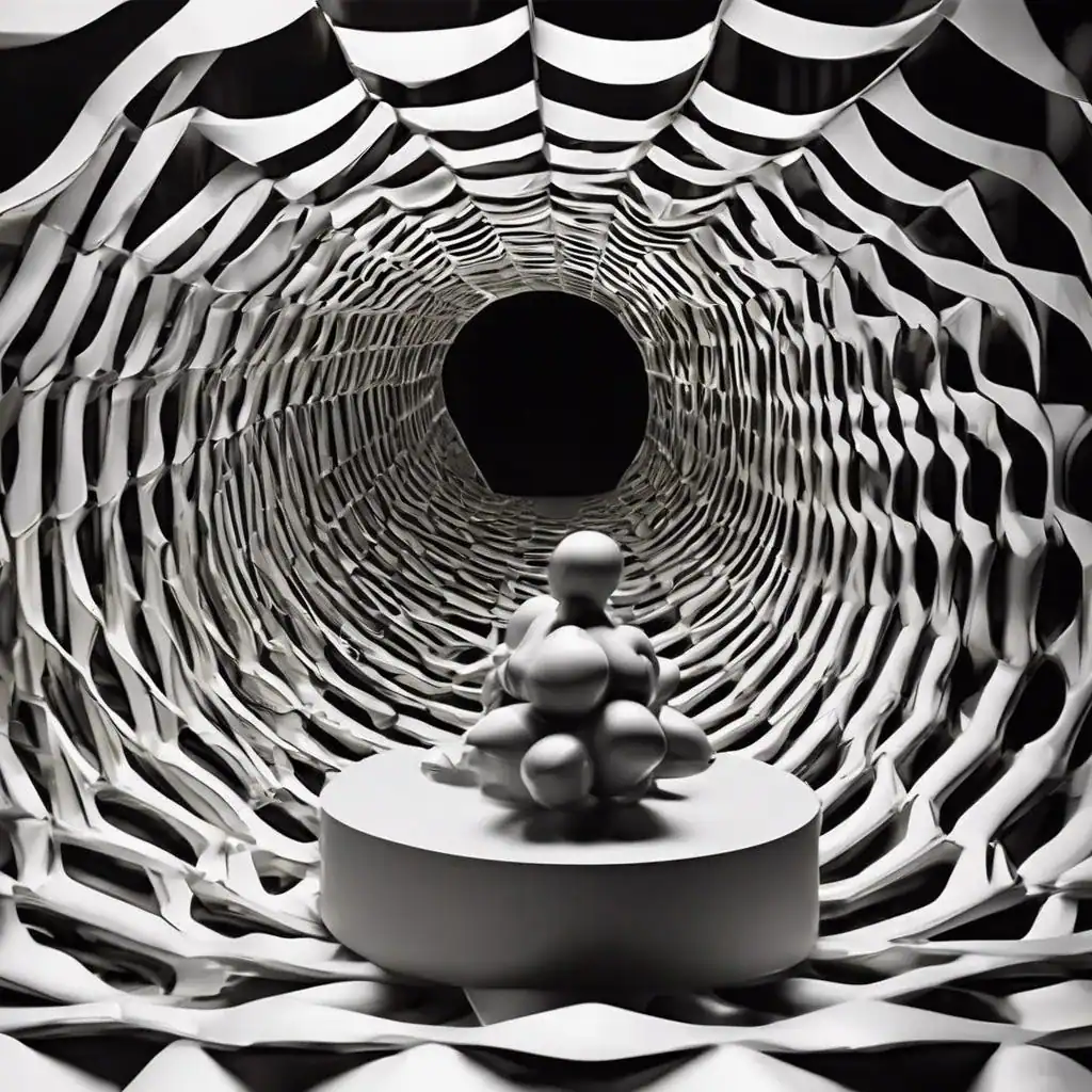 Volume Virtuel 1, Serie 3, Nº8 – Julio Le Parc